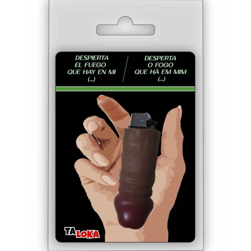 TALOKA - FANTASTICO ACCENDINO A FORMA DI PENE COLORE MULATTO 100% RICARICABILE – Accessori
