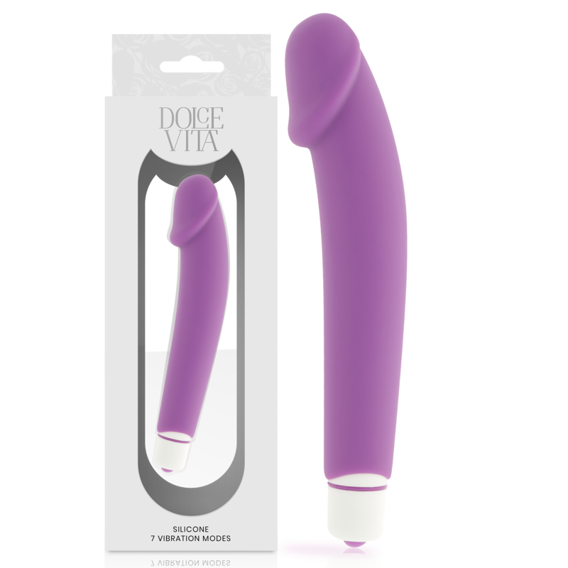 DOLCE VITA - REALISTIC PURPLE SILICONE – Vibratori realistici – foto 2