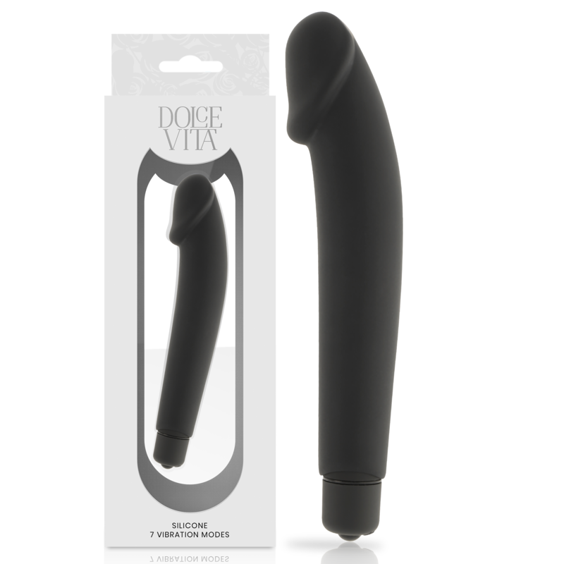 DOLCE VITA - REALISTIC BLACK SILICONE – Rotatori vibranti – foto 2