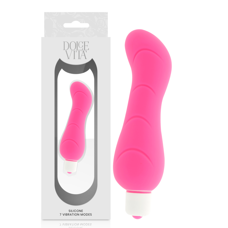 DOLCE VITA - G-SPOT PINK SILICONE – Vibratori a punto G – foto 2