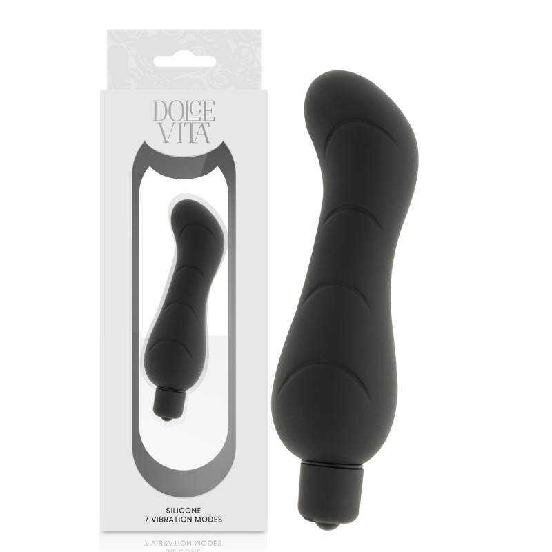 DOLCE VITA - G-SPOT BLACK SILICONE – Vibratori a punto G – foto 2