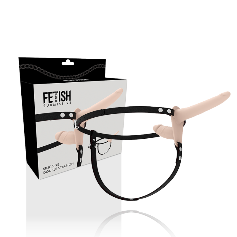 FETISH SUBMISSIVE HARNESS - DOPPIA PENETRAZIONE CARNE – Imbracature senza vibrazioni – foto 2