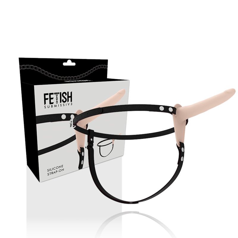 FETISH SUBMISSIVE HARNESS - SILICONE FLESH 15 CM – Imbracature senza vibrazioni – foto 2
