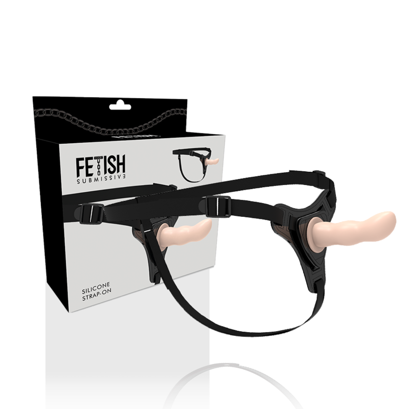 FETISH SUBMISSIVE HARNESS - SILICONE FLESH G-SPOT 12,5 CM – Imbracature senza vibrazioni – foto 2
