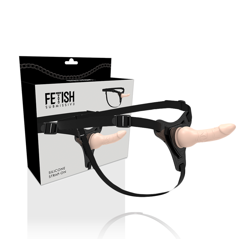 FETISH SUBMISSIVE HARNESS - SILICONE FLESH REALISTICO 16CM – Imbracature senza vibrazioni – foto 2
