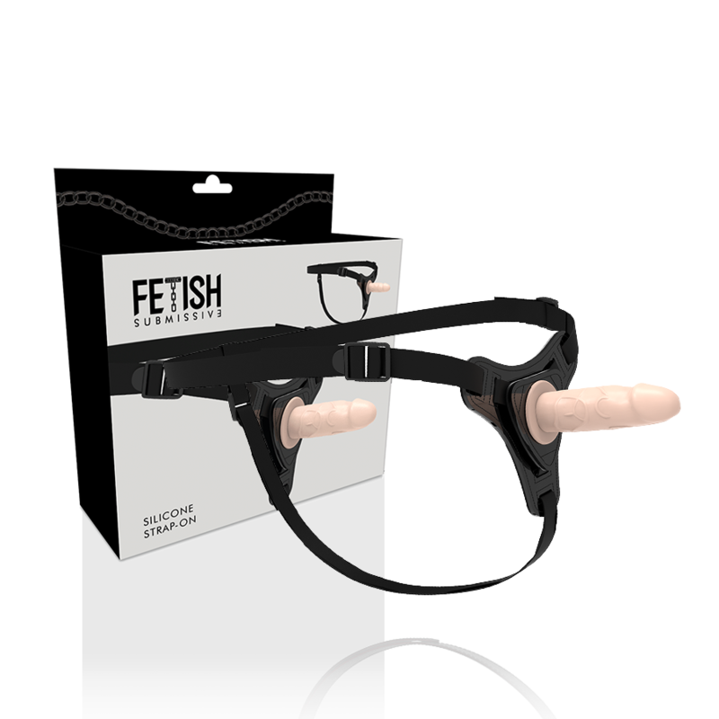 FETISH SUBMISSIVE HARNESS - SILICONE FLESH REALISTICO 12,5 CM – Imbracature senza vibrazioni – foto 2