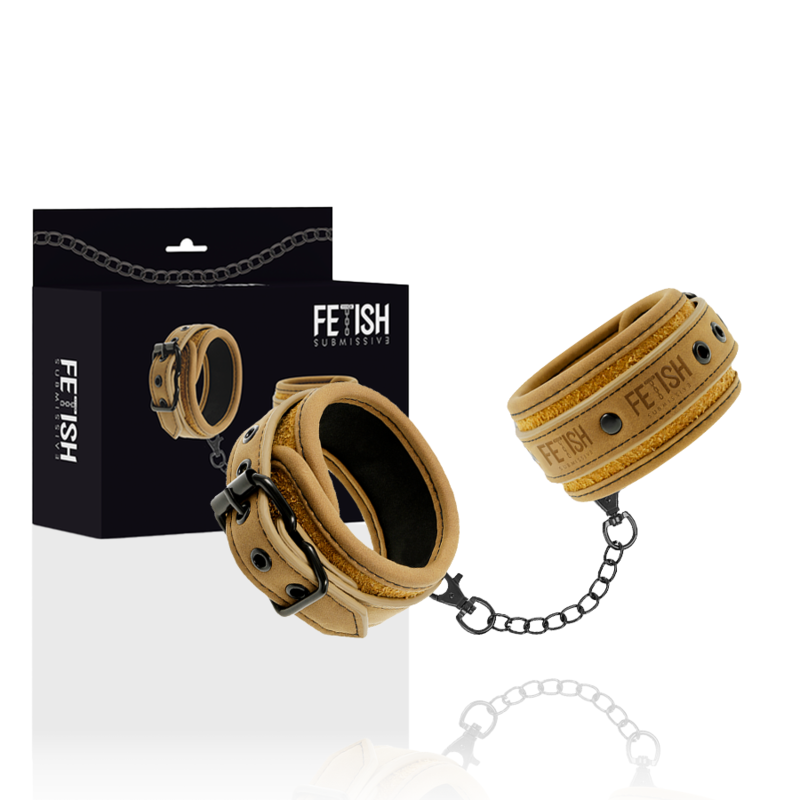 FETISH SUBMISSIVE ORIGIN - MANETTE IN PELLE VEGANA CON FODERA IN NEOPRENE – Mogli – foto 2