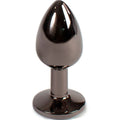 SECRETPLAY - BUTT PLUG GUNMETAL TAGLIA PICCOLA 7 CM – Tappi anali