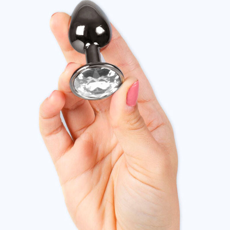 SECRETPLAY - BUTT PLUG GUNMETAL TAGLIA PICCOLA 7 CM – Tappi anali – foto 3