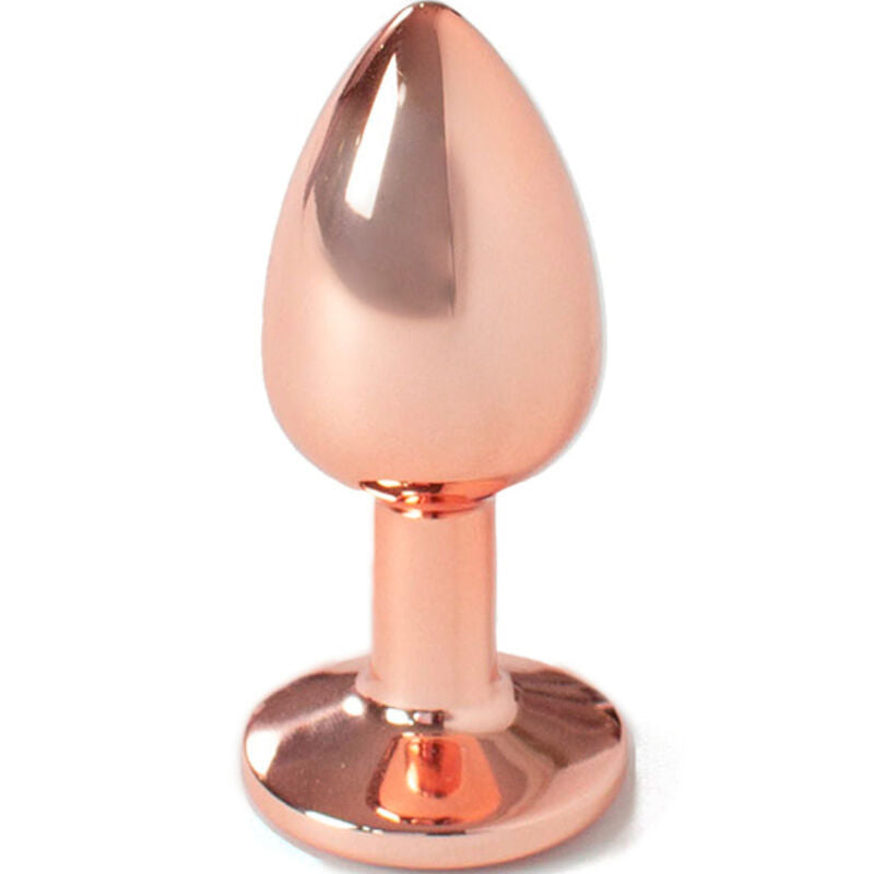 SECRETPLAY - TAPPO IN METALLO ORO ROSA TAGLIA PICCOLA 7 CM – Tappi anali