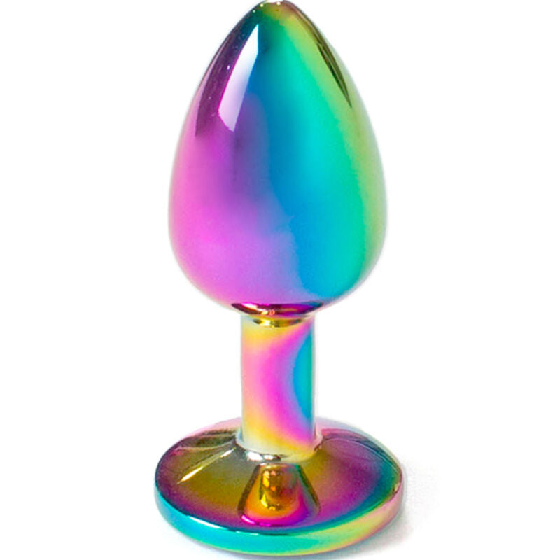 SECRETPLAY - TAPPO IN METALLO RAINBOW TAGLIA PICCOLA 7 CM – Tappi anali