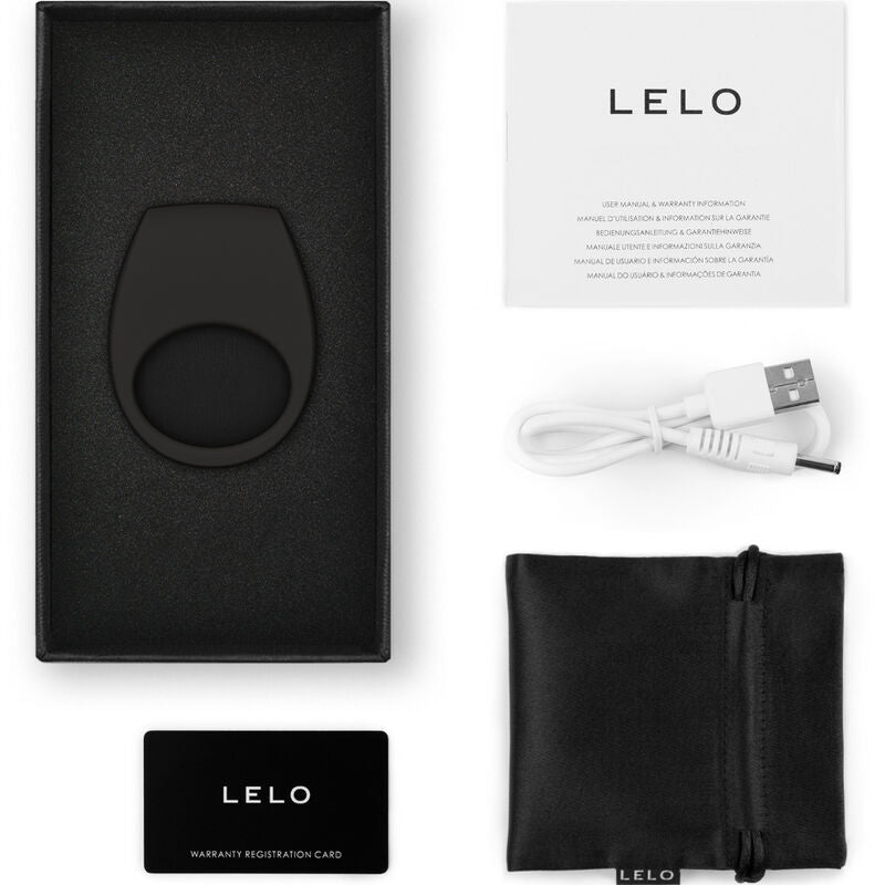 LELO - ANELLO VIBRATORE TOR 3 NERO – Cockring con vibrazione – foto 3