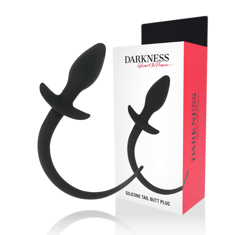 DARKNESS - PLUG ANALE 28 CM IN SILICONE NERO – Tappi anali