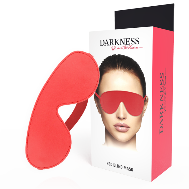 DARKNESS - MASCHERA ROSSA DI ALTA QUALIT – Maschere intere