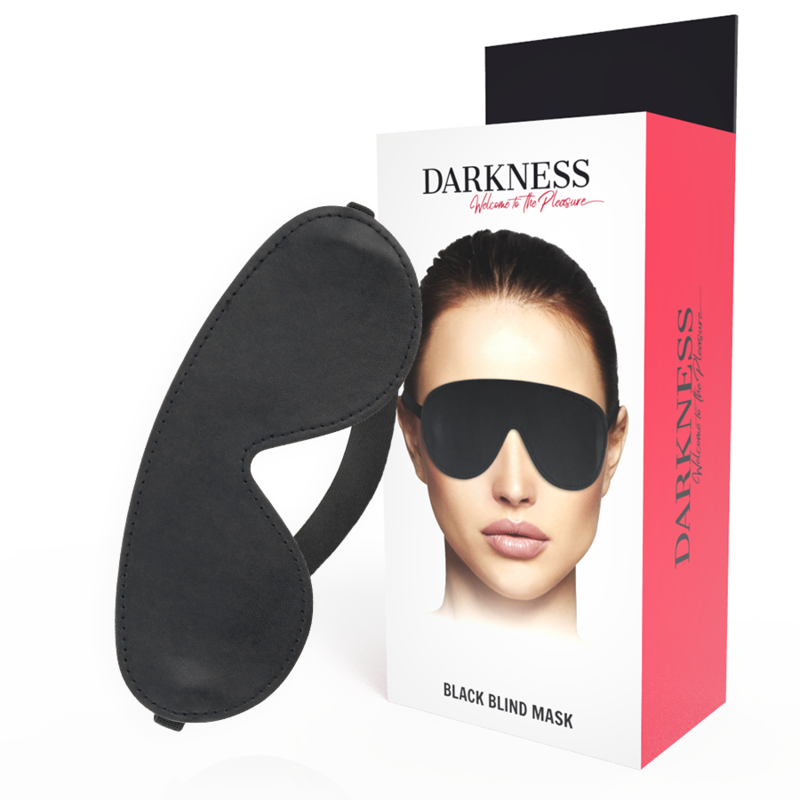 DARKNESS - MASCHERA NERA DI ALTA QUALIT – Maschere intere