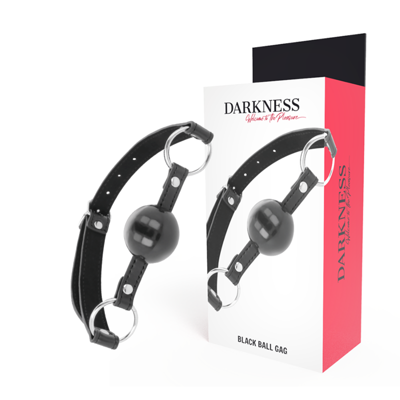 DARKNESS - BALL GAG NERA – Mascelle