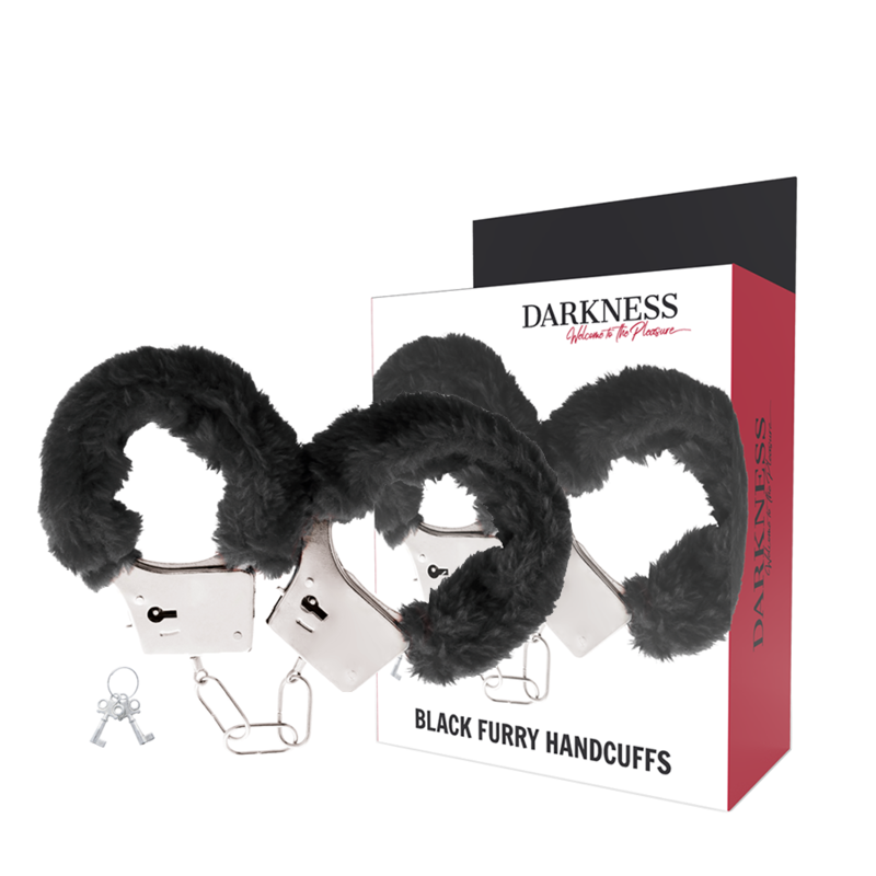 DARKNESS - MANETTE IN METALLO RIVESTITE NERE – Mogli