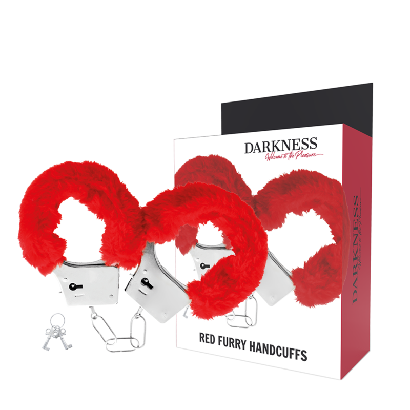 DARKNESS - MANETTE IN METALLO FODERATE ROSSE – Mogli