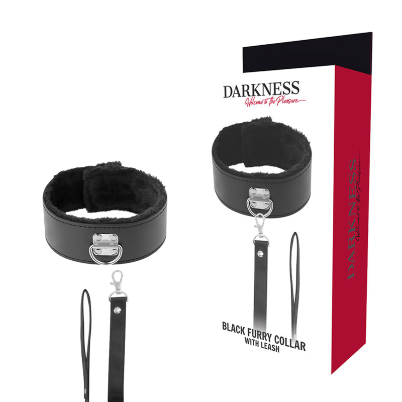 DARKNESS - COLLANA FODERATA CON CATENA IN TITANIO – Collane