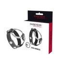 DARKNESS - ANELLO BDSM PER CAZZO E TESTICOLI – Cockring senza vibrazione
