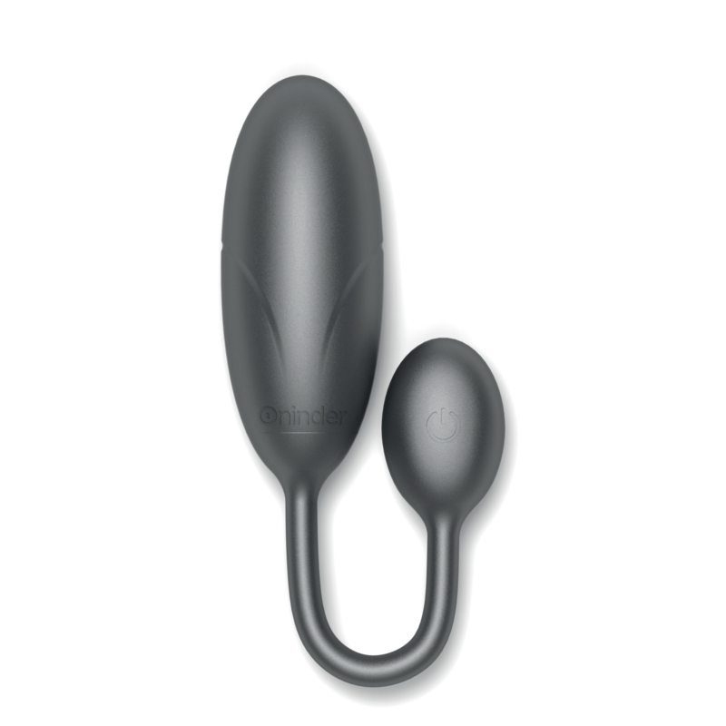 ONINDER - UOVO VIBRANTE DENVER NERO 7 X 2,7 CM APP. GRATUITA – Vibratori con APP – foto 4
