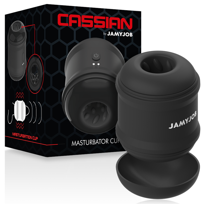 JAMYJOB - COPPA MASTURBATORE CASSIAN – Masturbatore automatico – foto 2