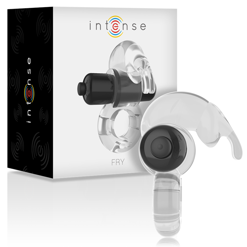 INTENSE - FRY ANELLO VIBRANTE TRASPARENTE – Cockring con vibrazione
