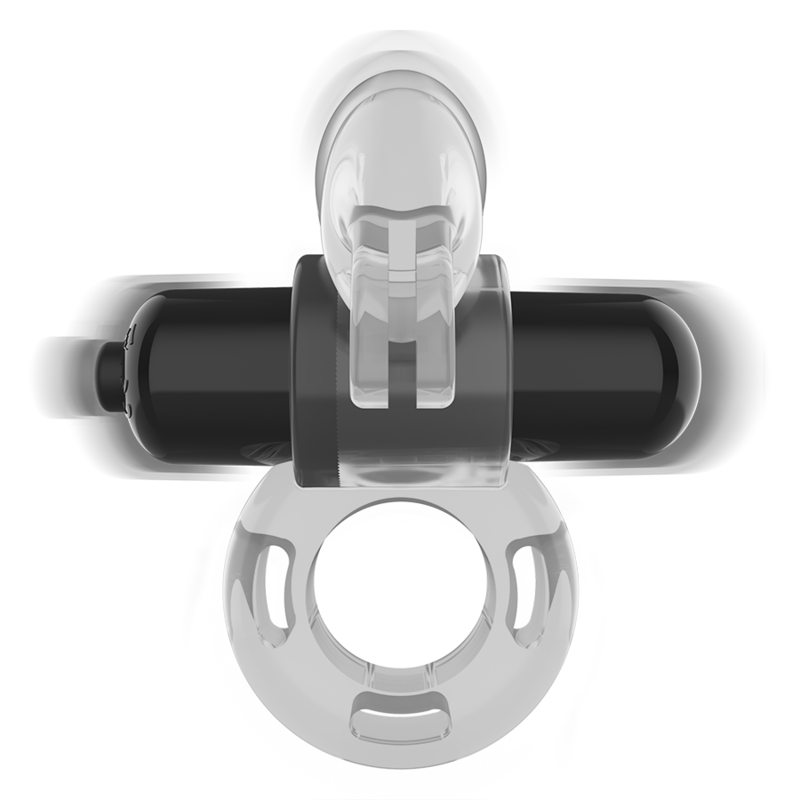 INTENSE - FRY ANELLO VIBRANTE TRASPARENTE – Cockring con vibrazione – foto 3