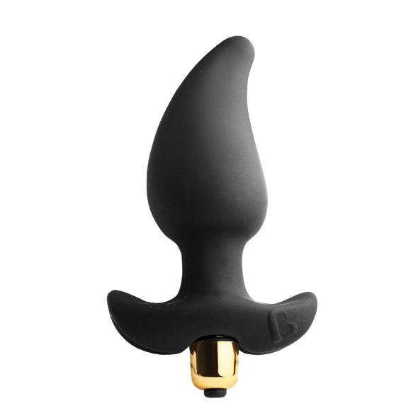 ROCKS-OFF - STIMOLATORE BUTT QUIVER P-POINT 7 VELOCIT NERO – Vibratori anali