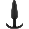 BLACK&SILVER - PLUG ANALE IN SILICONE HANSEL CON MANIGLIA PICCOLO – Tappi anali