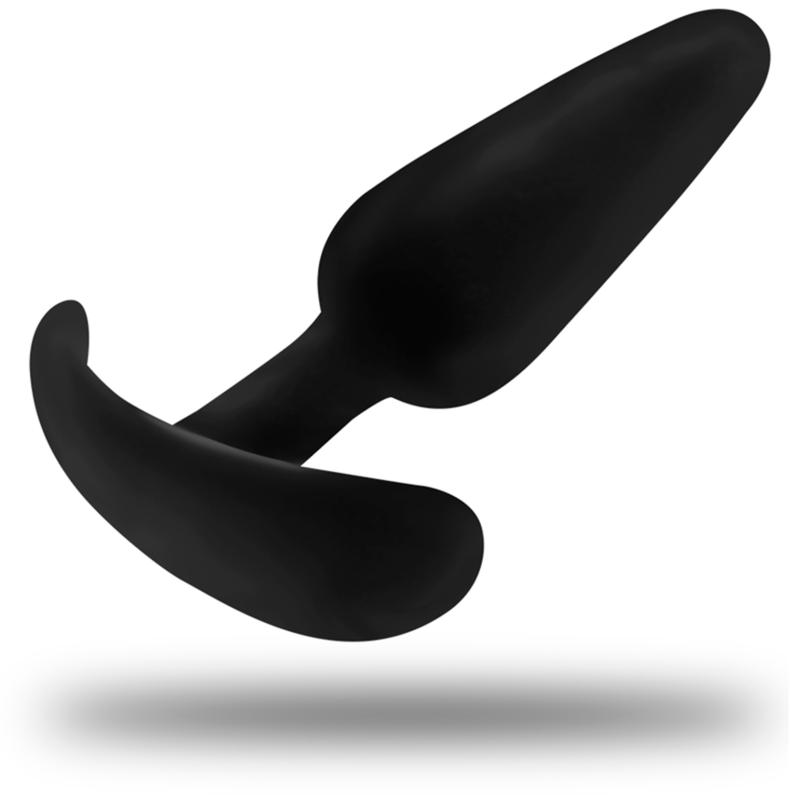 BLACK&SILVER - PLUG ANALE IN SILICONE HANSEL CON MANIGLIA PICCOLO – Tappi anali – foto 4