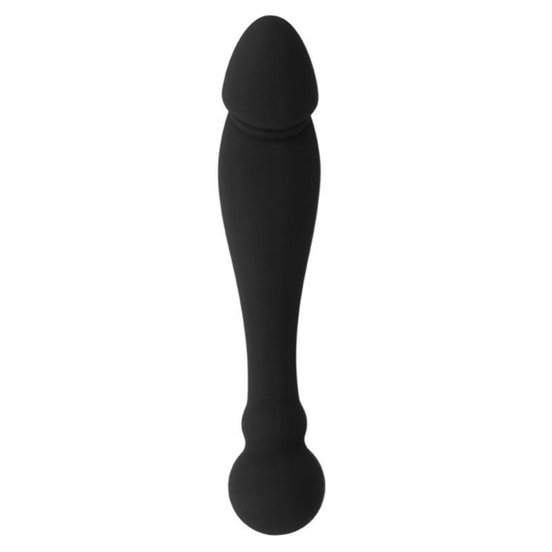 BLACK&SILVER - DILDO STIMOLANTE DEL PUNTO G KARL 18 CM – Dildo anali – foto 4