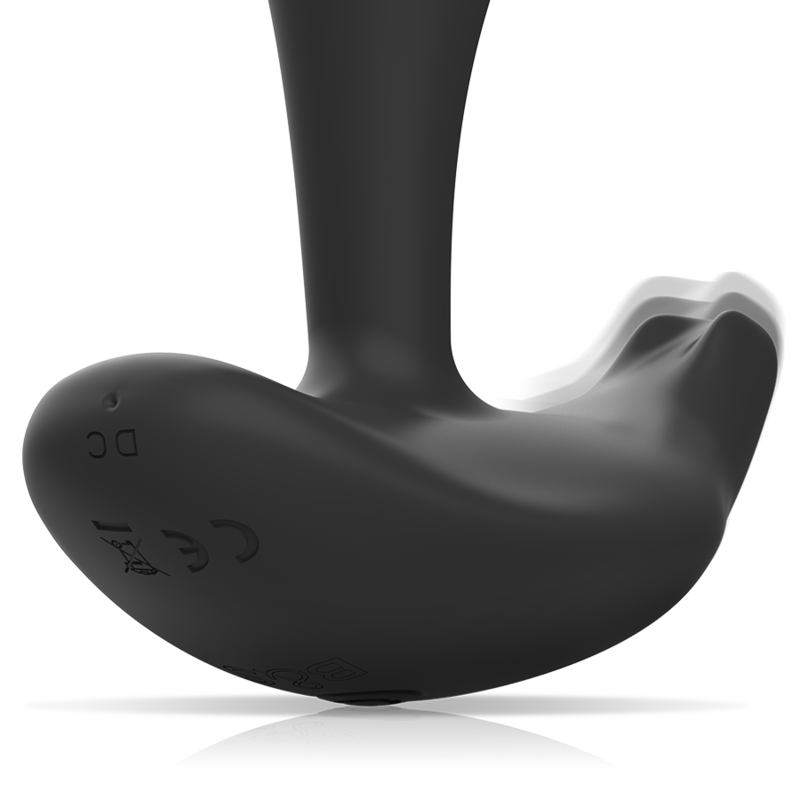 BLACK&SILVER - TELECOMANDO IN SILICONE PLUG ANALE DWAYNE – Telecomando – foto 4