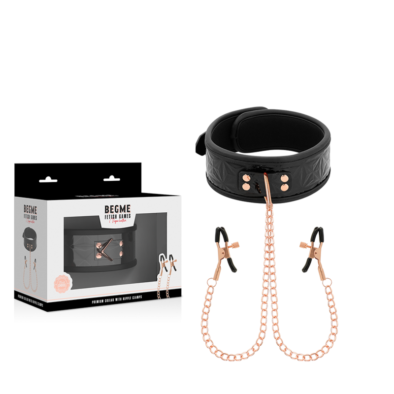 BEGME - BLACK EDITION COLLARE CON MORSETTI PER CAPEZZOLI – Collane – foto 2