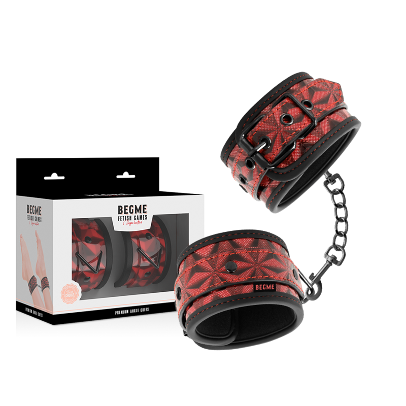 BEGME - POLSINI ALLA CAVIGLIA PREMIUM RED EDITION CON FODERA IN NEOPRENE – Mogli – foto 2