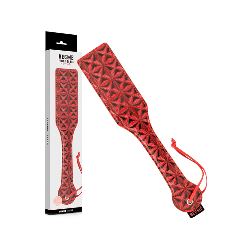 BEGME - PALA IN PELLE VEGANA RED EDITION – Palette BDSM – foto 2