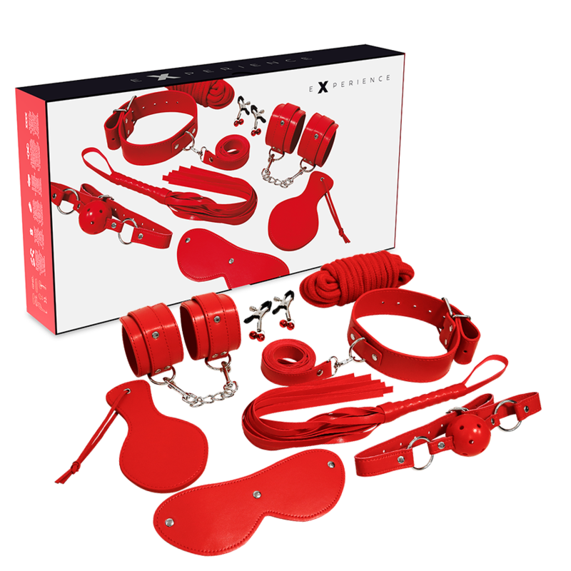EXPERIENCE - KIT FETISH BDSM SERIE ROSSA – kit Sex Toys