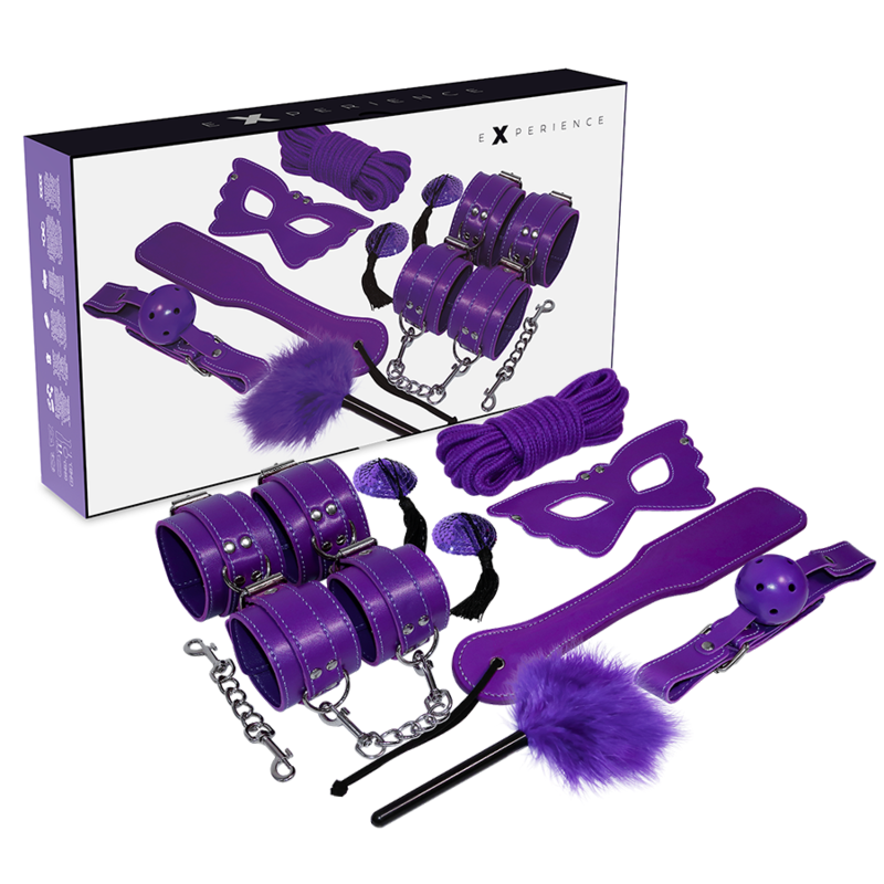 EXPERIENCE - KIT FETISH BDSM SERIE VIOLA – kit Sex Toys