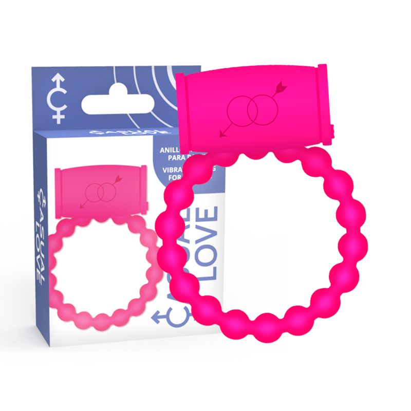 CASUAL LOVE - ANELLO VIBRATORE 25 ROSA – Cockring con vibrazione – foto 2