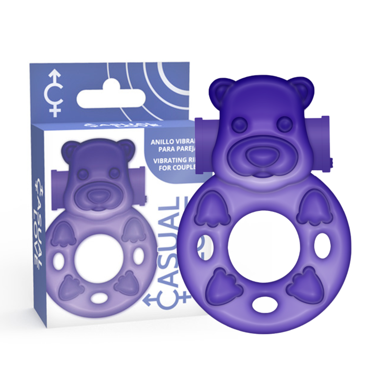 CASUAL LOVE - ANELLO VIBRATORE 26 LILLA CONIGLIETTO – Cockring con vibrazione – foto 2