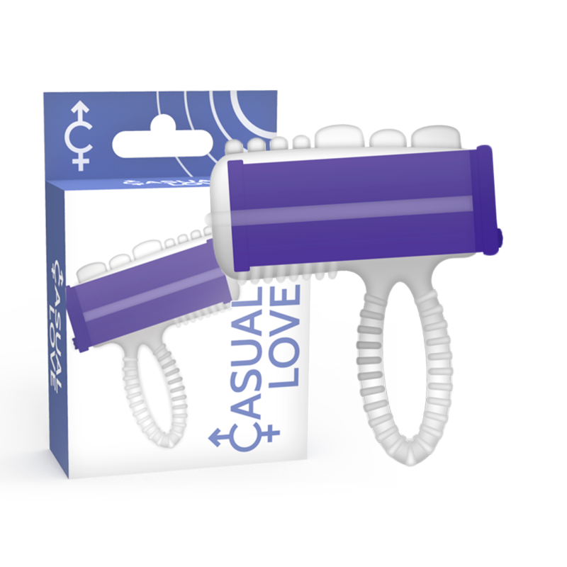 CASUAL LOVE - VIBRATORE ANELLO LILLA – Accessori per il pene – foto 2