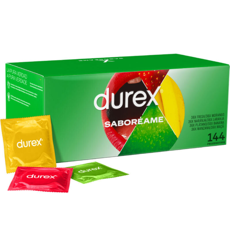 DUREX - FRUTTA DEL PIACERE 144 UNITÀ – Profumo