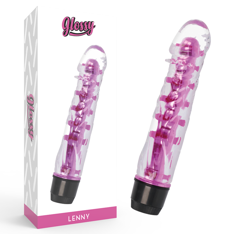 GLOSSY - LENNY VIBRATORE ROSA – Classici vibratori anali o vaginali