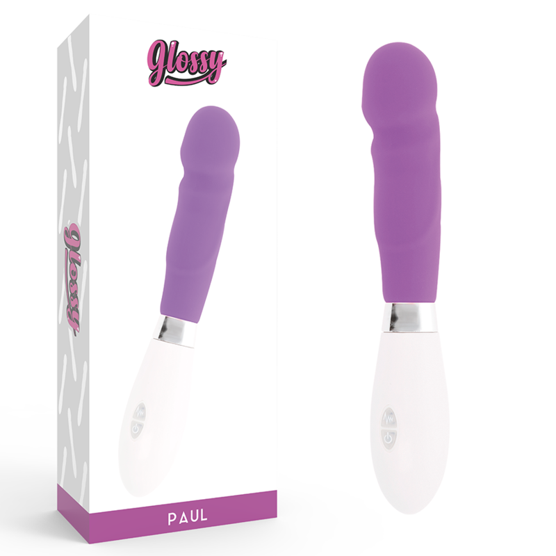 GLOSSY - PAUL VIBRATOR VIOLA – Vibratori a punto G