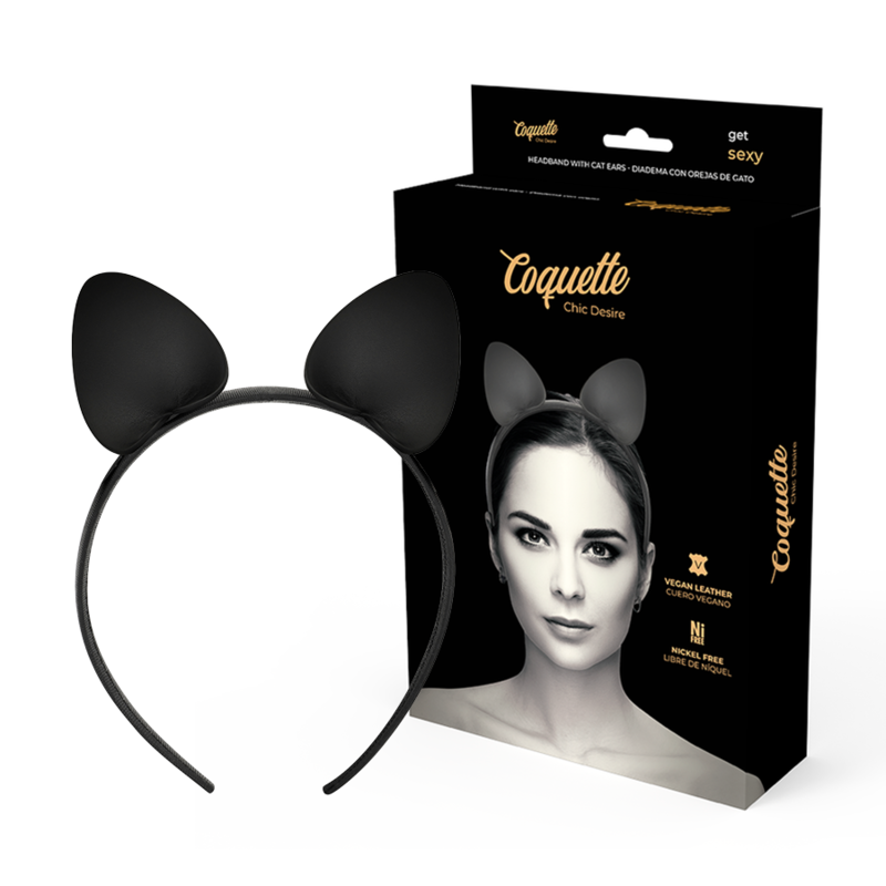 COQUETTE CHIC DESIRE - FASCIA CON ORECCHIE DI GATTO – Moda BDSM
