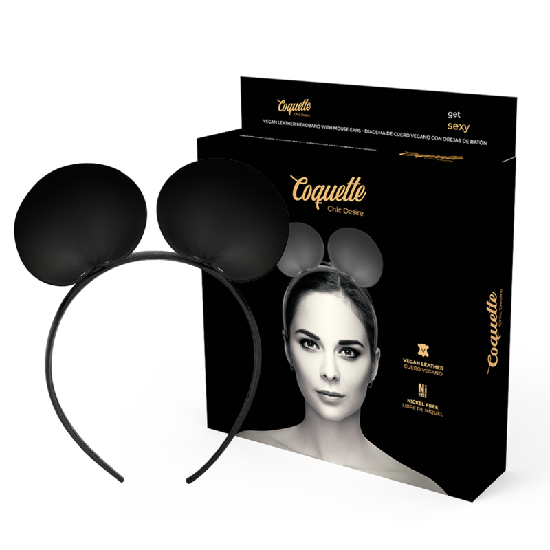 COQUETTE CHIC DESIRE - FASCIA CON ORECCHIE DA TOPO – Accessori