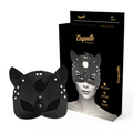 COQUETTE CHIC DESIRE - MASCHERA VEGANA IN PELLE CON ORECCHIE DI GATTO – Maschere / Maschere per gli occhi
