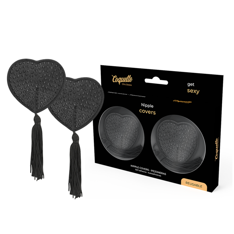 COQUETTE CHIC DESIRE - COPRI CAPEzzoli NERI – Fodere