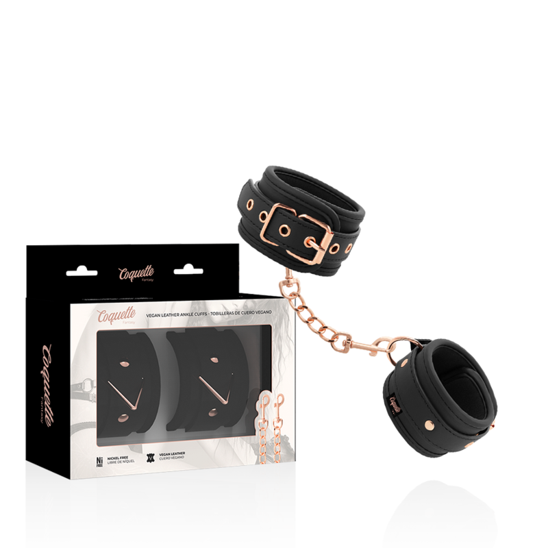 COQUETTE CHIC DESIRE - POLSINI ALLA CAVIGLIA FANTASIA CON FODERA IN NEOPRENE – Mogli