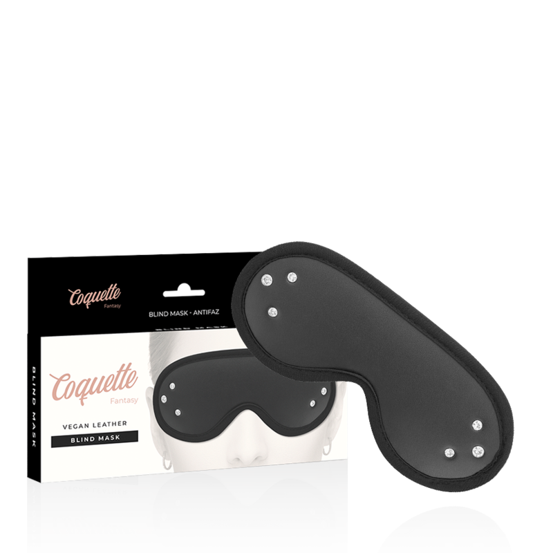 COQUETTE CHIC DESIRE - MASCHERA FANTASIA VEGANA IN PELLE CON FODERA IN NEOPRENE – Maschere intere